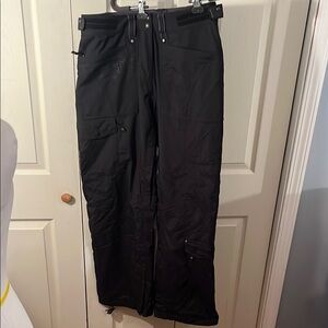 Scott Black Cargo ski Pants with Relaxed Fit